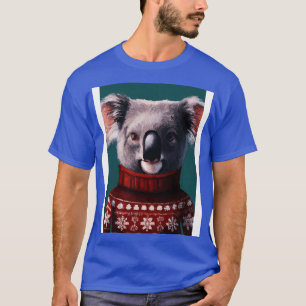 T-shirt Koala dans un redémarrage de Noël 1