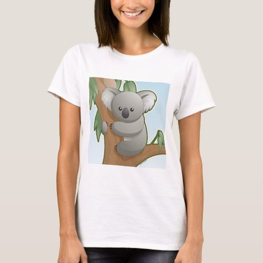 T-shirt Koala de Kawaii (Devant)