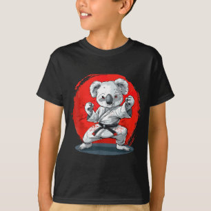 T-shirt Koala de kickboxing Taekwondo Karaté MMA Drôle