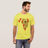 T-shirt Koala de Père Noël (Devant entier)