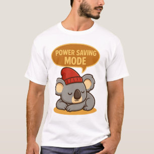 T-shirt Koala en mode d'économie d'énergie – Animal drôle