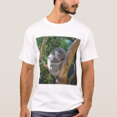 T-shirt Koala endormi dans l'arbre (Devant)