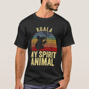 T-shirt Koala est mon animal spirituel - Australie Vintage