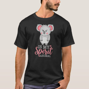 T-shirt Koala Est Mon Esprit Animal I Cute Koala I Kids Ko
