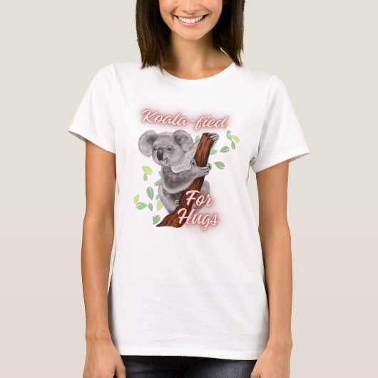 T-shirt Koala-fied pour les Hugs (Devant)
