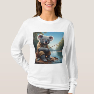 T-shirt Koala Fishing