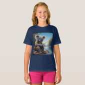 T-shirt Koala Fishing (Devant entier)