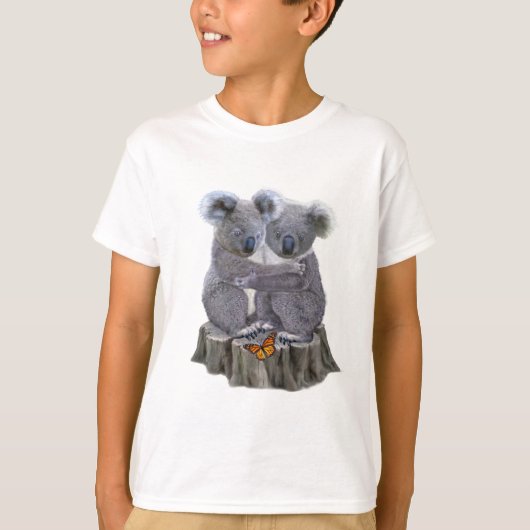 T-SHIRT KOALA HUGGIES DE BÉBÉ (Devant)