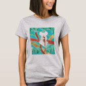 T-shirt Koala in Tree Original Abstract Art (Devant)