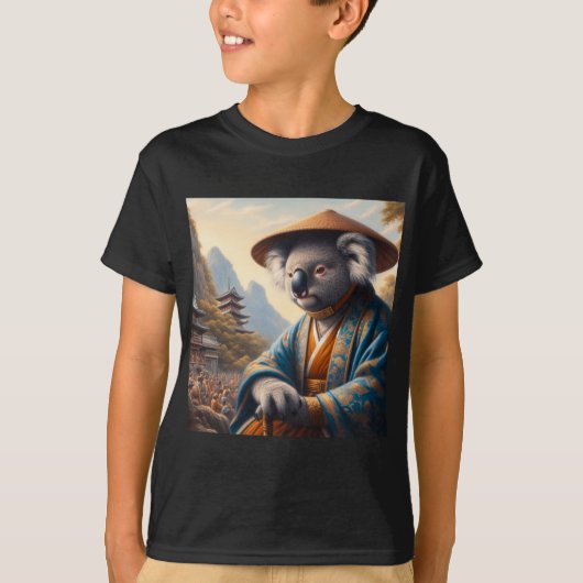 T-shirt Koala Japon ancien (Devant)