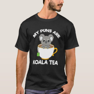 T-shirt koala joli jeu de mots pun thé animal texte