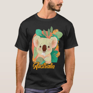 T-shirt Koala joueuse dans l'Australian Bush Fun Vacation