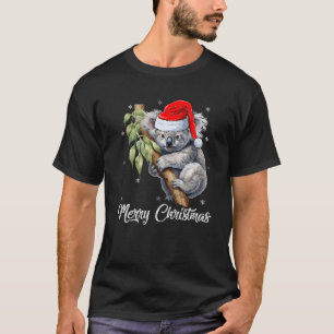 T-shirt Koala Lover Xmas Lighting Koala Joyeux Noël Pr