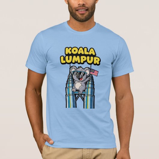 T-shirt Koala Lumpur Malaisie (Devant)