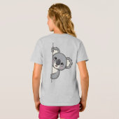 T-shirt koala mignon (Dos entier)