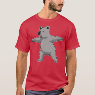 T-shirt Koala ours au Yoga Fitness