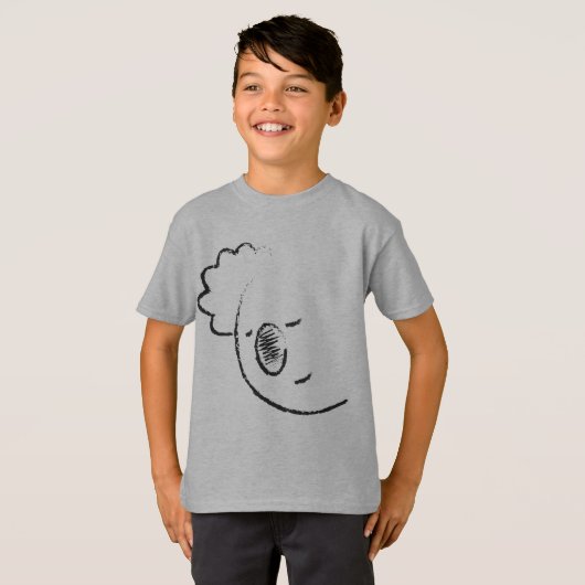 T-shirt Koala paisible (Devant entier)