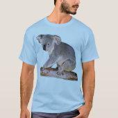 T-shirt Koala photo à manches longues Raglan (Devant)