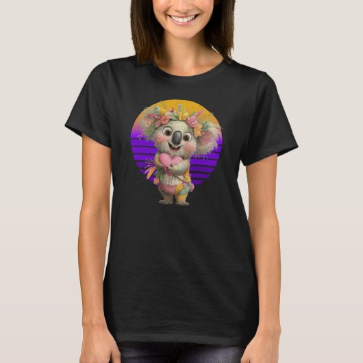 T-shirt Koala-Saint-Valentin (Devant)