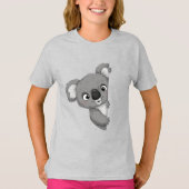 T-shirt koala timide (Devant)