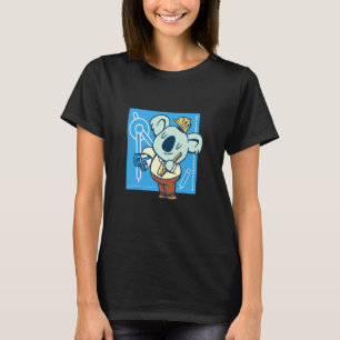 T-shirt Koala travailleur acharné Emploi Un architecte