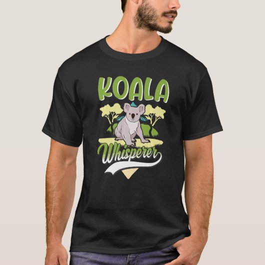 T-shirt Koala Whisperer   (Devant)