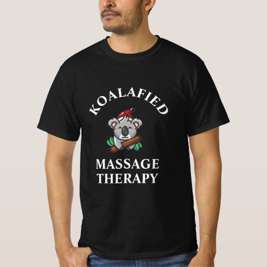 T-shirt Koalafied Massage Therapy (Devant)