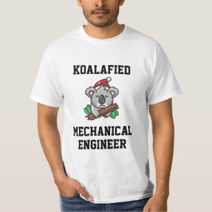 T-shirt Koalafied Mechanical Engineer