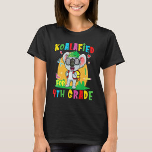 T-shirt Koalafied Pour Koala Retour à l'école 4e année Our