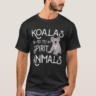 T-shirt Koalas sont mes animaux d'esprit Vintage Ours de K