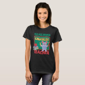 T-shirt Koalified Calculus Teacher Differential and Integr (Devant entier)