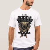T-shirt kobra roi avec chêne (Devant)