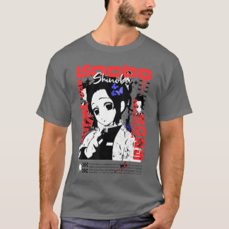 T-shirt Kochou Shinobu Neo Anime Garçon esthétique