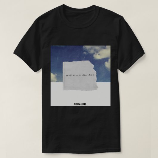 T-shirt Kodaline où que vous soyez (Design devant)
