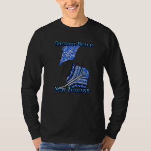 T-shirt Koekohe Beach Nouvelle-Zélande Tribal de vacances 