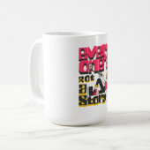 T-Shirt Koffiemok (Voorkant links)