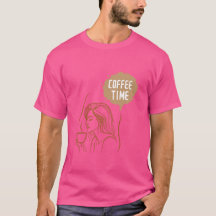 T-shirt 'Koffietijd'