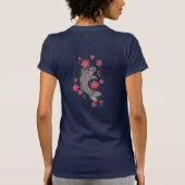 T-shirt koi ET FLEURS (Dos)