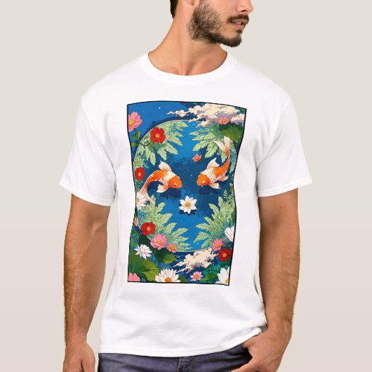 T-shirt Koi Fish (Devant)