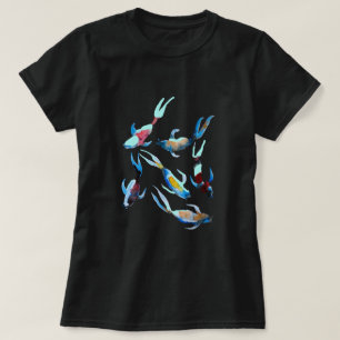 T-shirt Koi Fish aquarelle