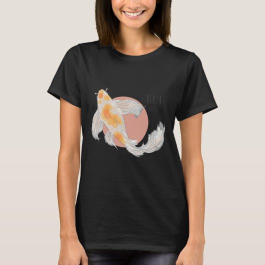 T-shirt Koi Fish Art (Devant)