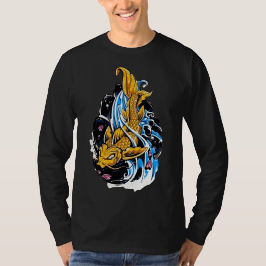 T-shirt Koi Fish Art (Devant)