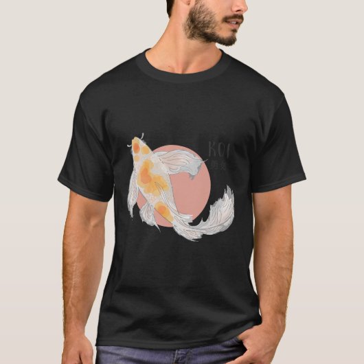 T-shirt Koi Fish Art (Devant)