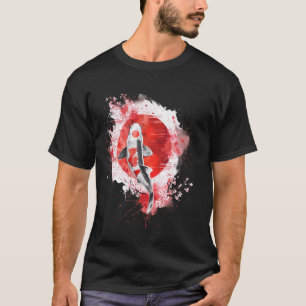 T-shirt Koi Fish Art japonais Nishikigoi Poisson japonais 