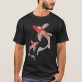 T-shirt Koi Fish Chinese Yin & Yang (Devant)