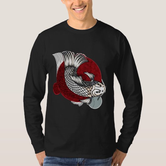 T-shirt Koi Fish D Tee - shirts Shop (Devant)