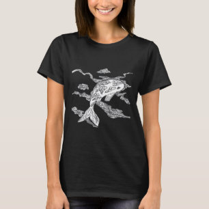 T-shirt Koi Fish Motif 337