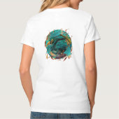T-shirt Koi Fish "NAGER EN PAIX" (Dos)