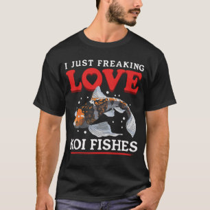 T-shirt Koi Fish Nishikigoi I Love Koi Fishers