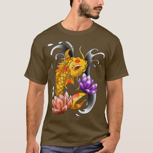 T-shirt Koi Fish Premium (Devant)